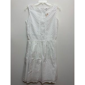 Cute Uniqlo white summer dress